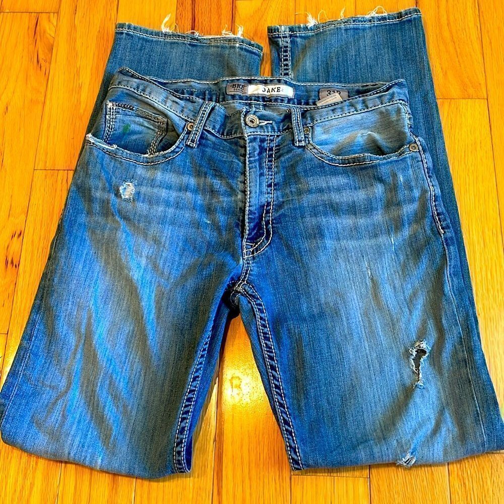 Jake BKE Jeans Blue Distressed Women's 31R